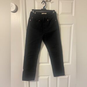 Levi wedgie straight denim